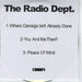 The Radio Dept Where Damage Isn't Already Done UK Promo CD-R acetate CD-R ACETATE