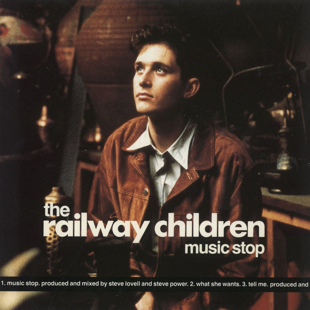 The Railway Children Music Stop UK 7" vinyl single (7 inch record / 45) VS1255