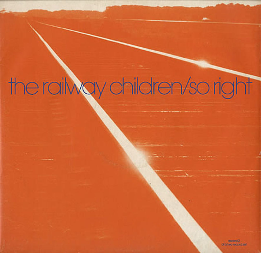 The Railway Children So Right UK 12" vinyl single (12 inch record / Maxi-single) VSTX1289