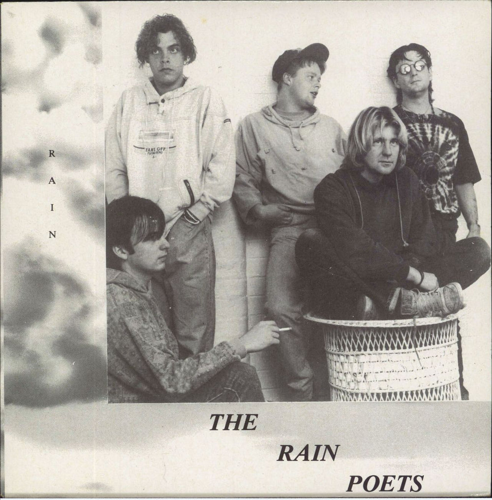 The Rain Poets Rain UK Promo 7" vinyl single (7 inch record / 45) SCORP1