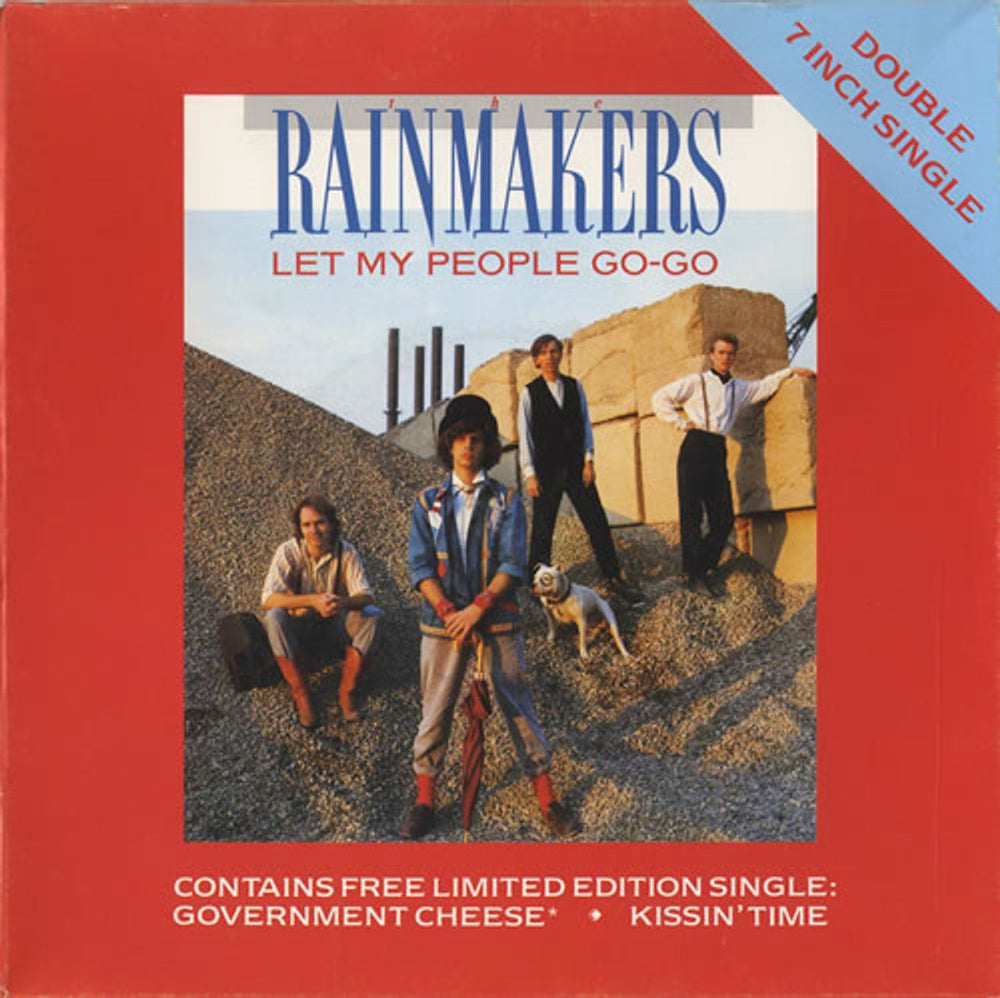 The Rainmakers Let My People Go-Go - Limited Double Pack UK 7" vinyl single (7 inch record / 45) MERD238