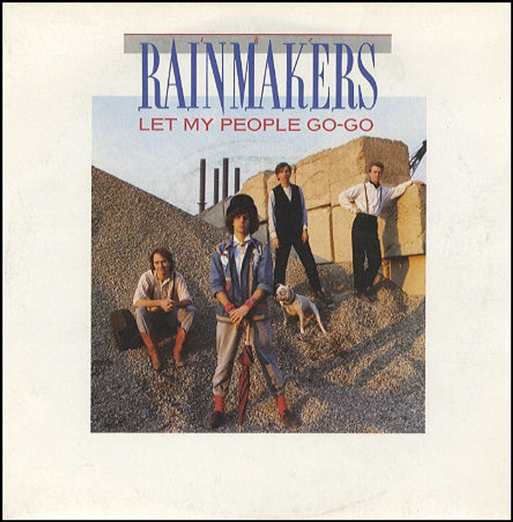 The Rainmakers Let My People Go-Go UK 7" vinyl single (7 inch record / 45) MER238