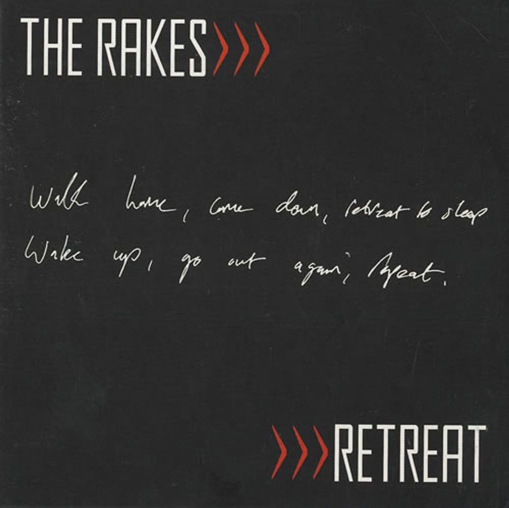 The Rakes (Indie) Retreat UK CD single (CD5 / 5") MOSHI18CD