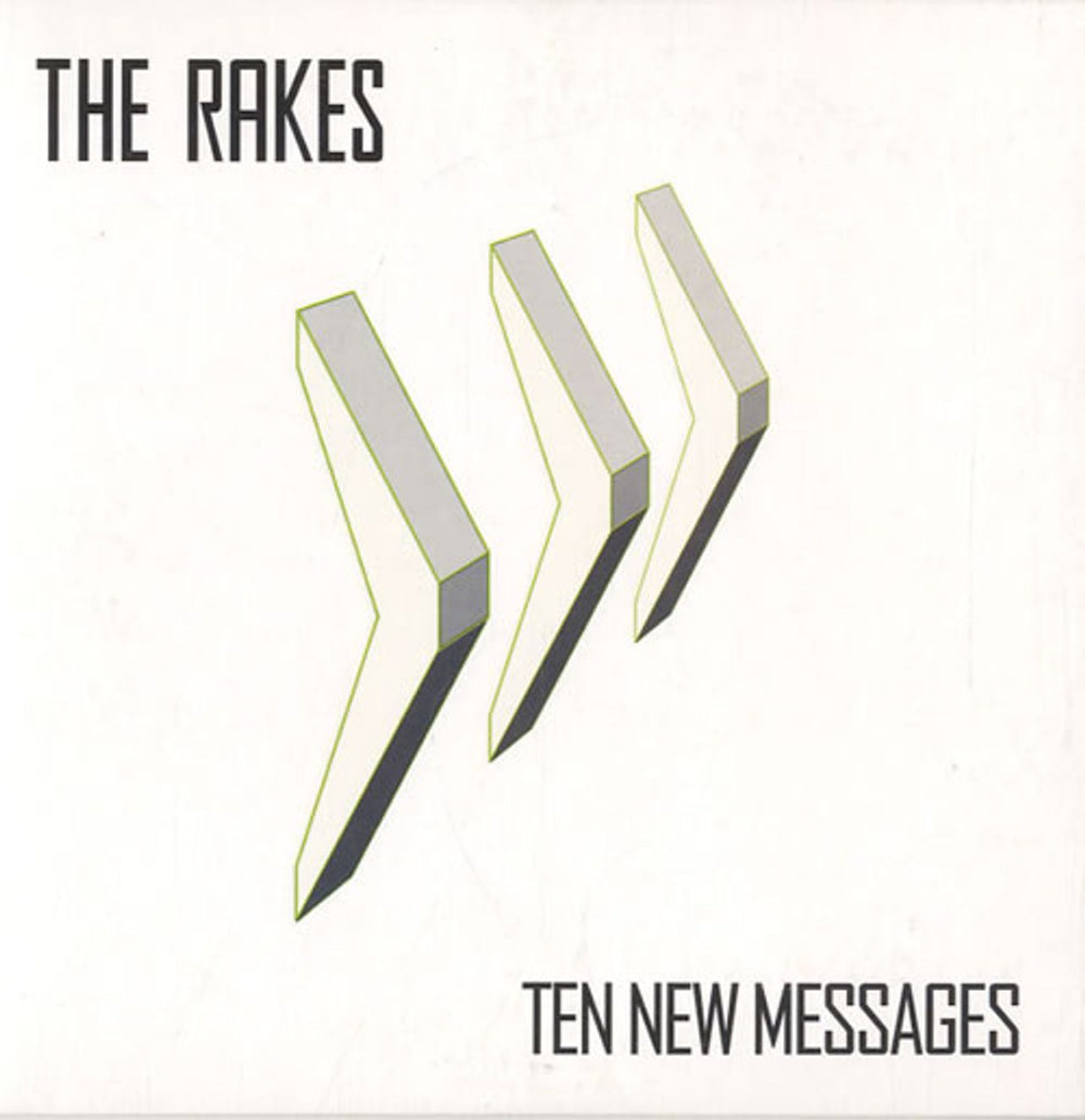 The Rakes (Indie) Ten New Messages UK Promo CD album (CDLP) VVR1041852P