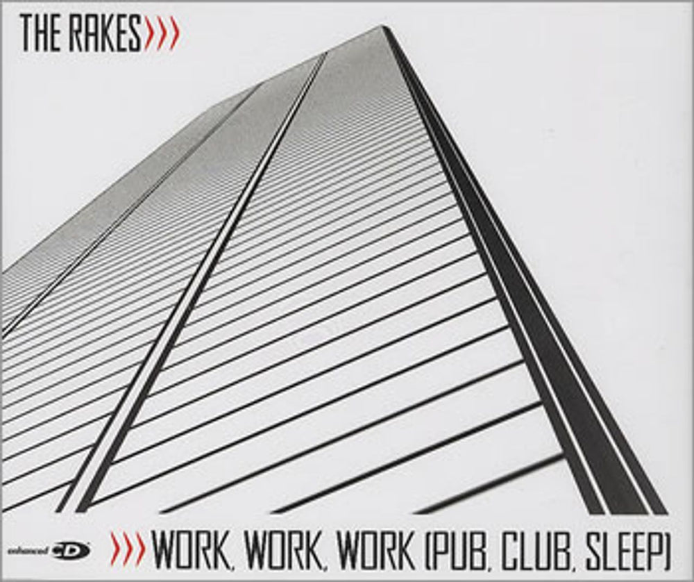 The Rakes (Indie) Work, Work, Work [Pub, Club, Sleep] UK CD single (CD5 / 5") VVR5032773