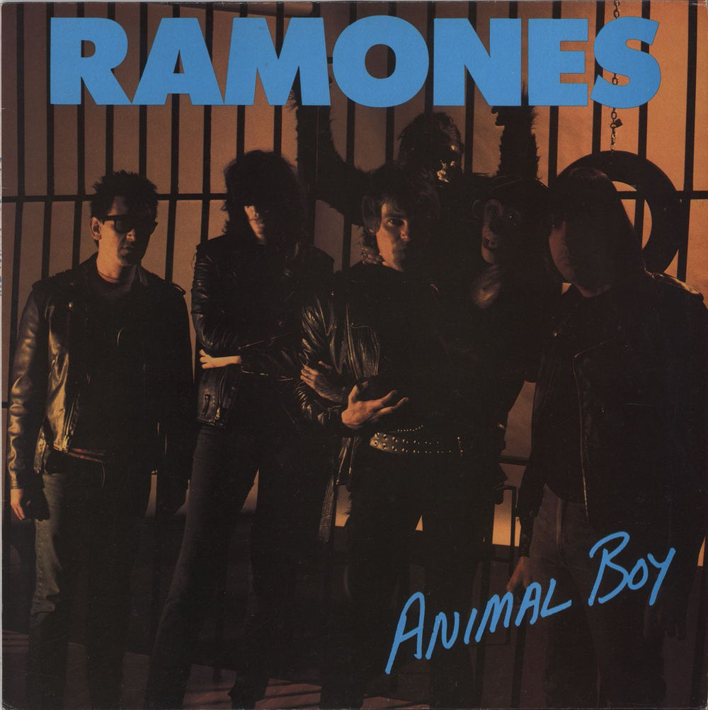 The Ramones Animal Boy - EX UK vinyl LP album (LP record) BEGA70