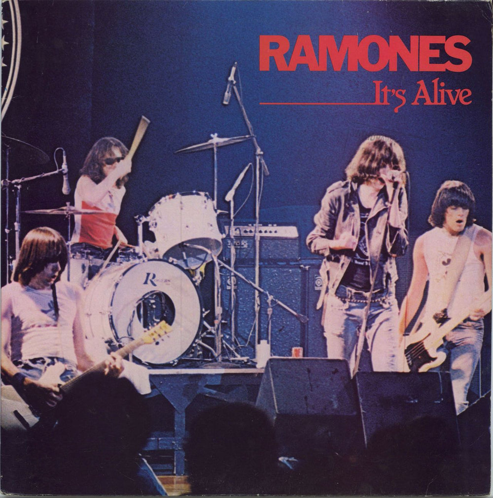 The Ramones It's Alive - VG UK 2-LP vinyl record set (Double LP Album) SRK26074