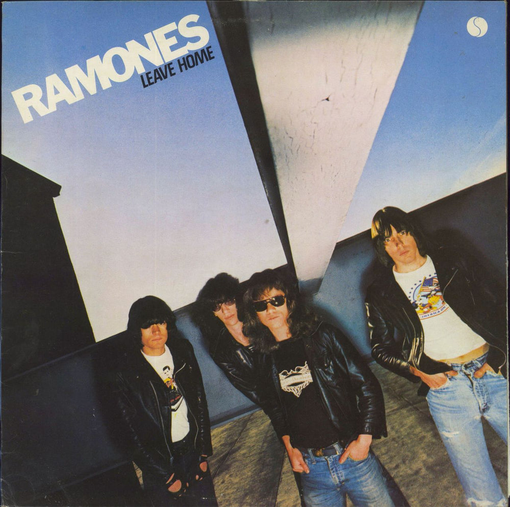 The Ramones Leave Home - 3rd UK vinyl LP album (LP record) 9103-254