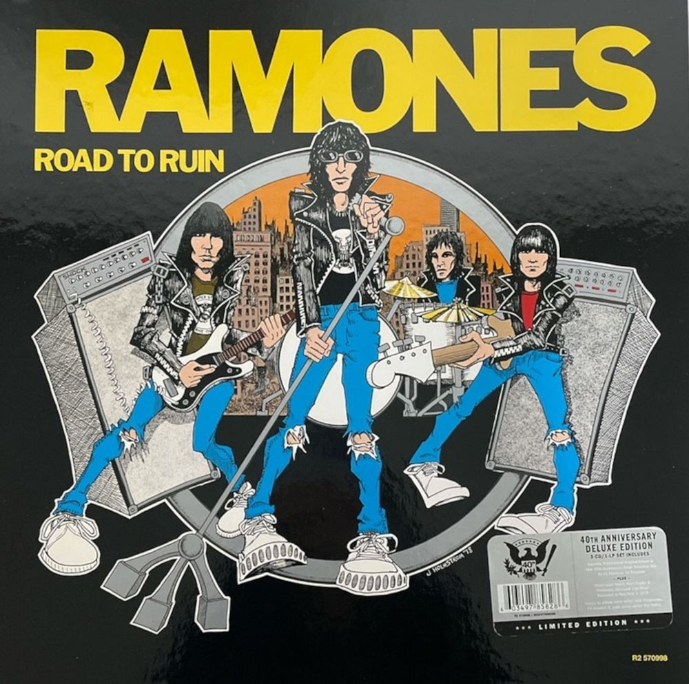 The Ramones Road To Ruin Deluxe Edition 40th Anniversary Set UK box set R2570998