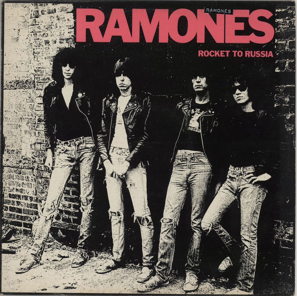 The Ramones Rocket To Russia + Inner - EX UK vinyl LP album (LP record) 9103255