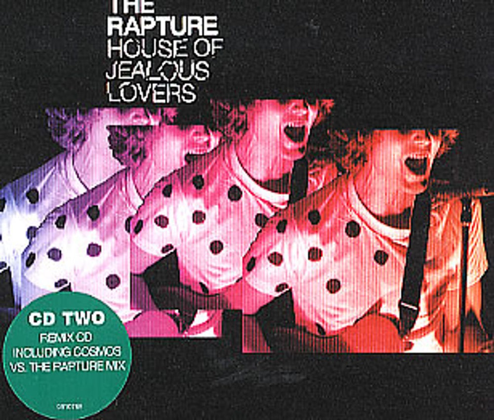 The Rapture House Of Jealous Lovers UK 2-CD single set (Double CD single) RPT2SHO255039