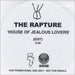 The Rapture House Of Jealous Lovers UK Promo CD-R acetate CD-R ACETATE