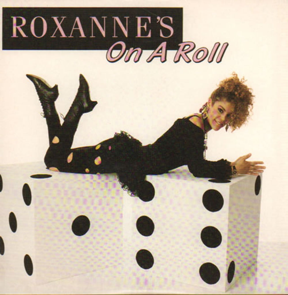 The Real Roxanne Roxanne's On A Roll UK 7" vinyl single (7 inch record / 45) URB42