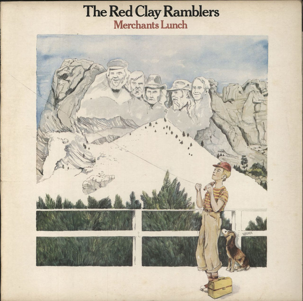 The Red Clay Ramblers Merchants Lunch UK vinyl LP album (LP record) SNTF745