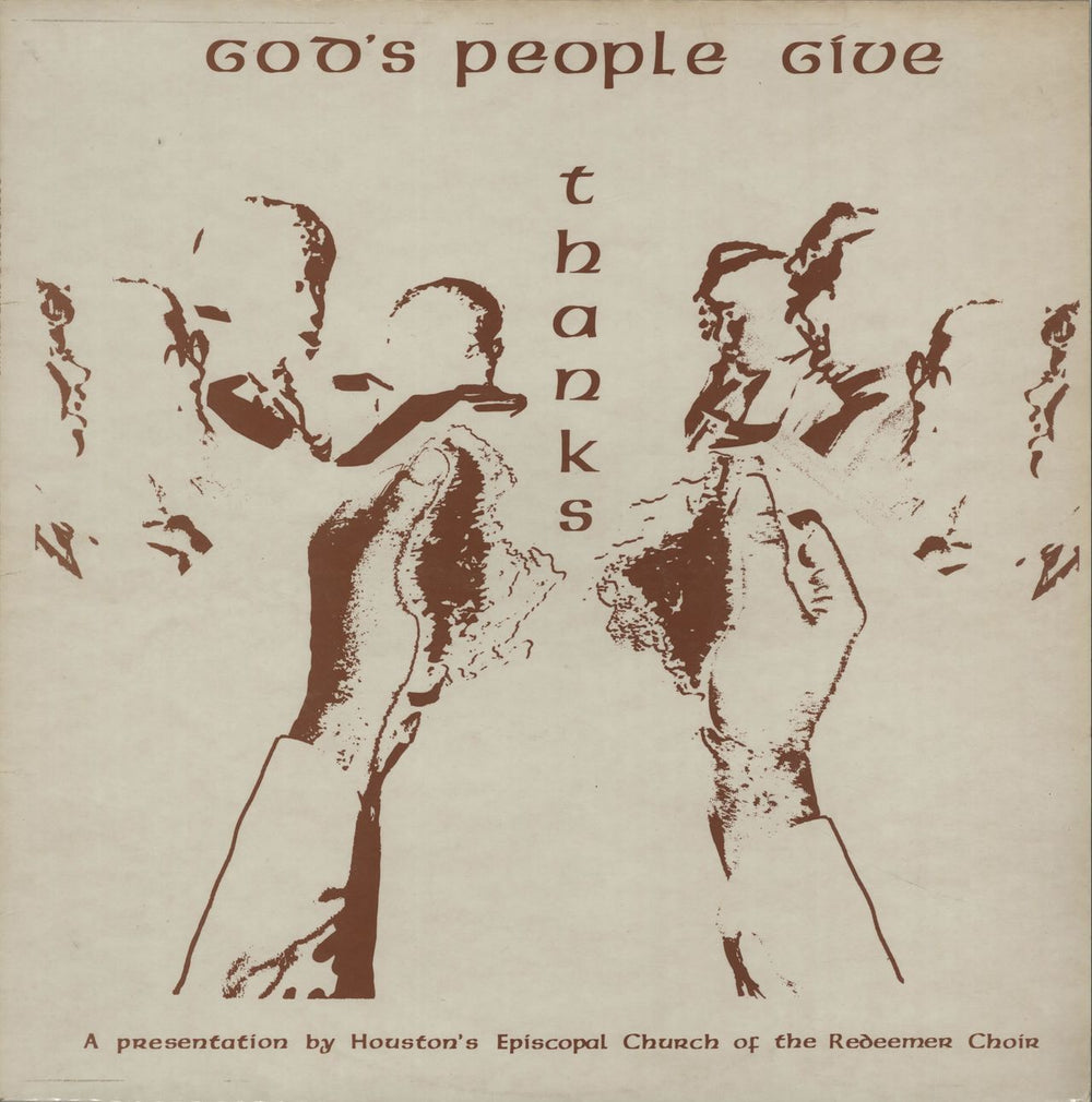 The Redeemer Choir God's People Give Thanks UK vinyl LP album (LP record) 2001