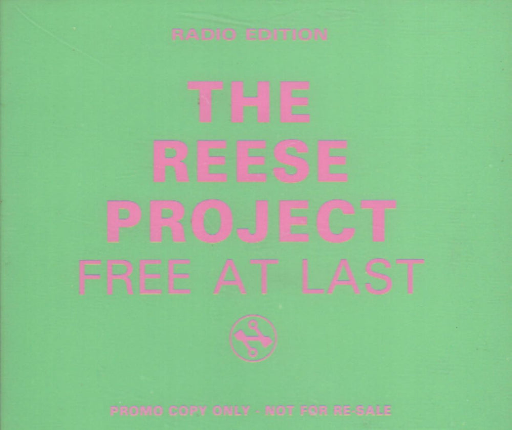 The Reese Project Free At Last UK Promo CD single (CD5 / 5") NWKCDR70