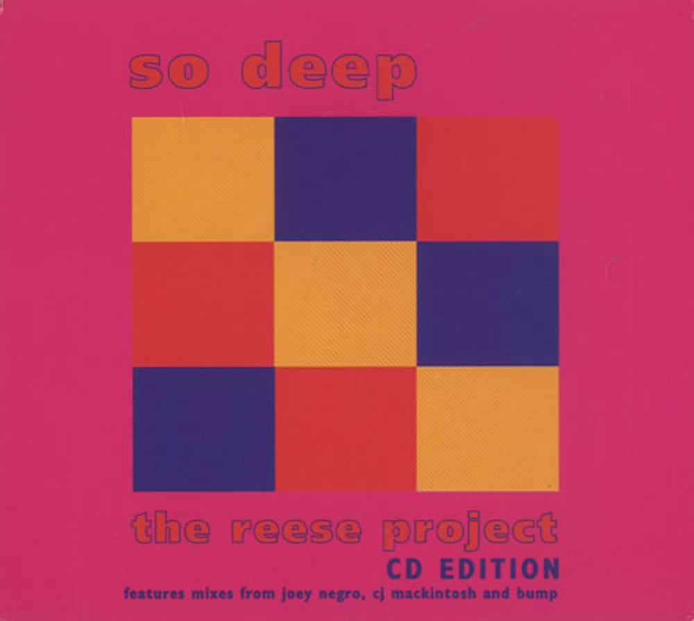 The Reese Project So Deep UK CD single (CD5 / 5") NWKCD68