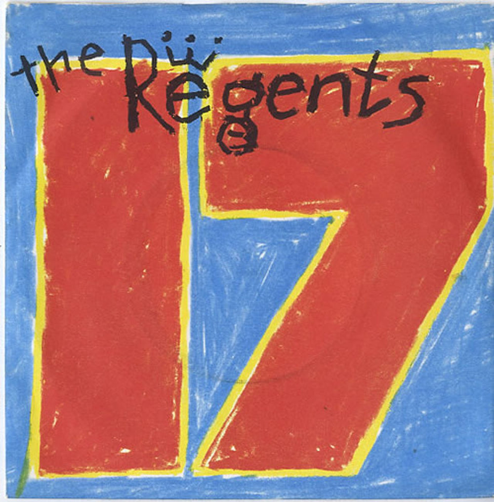 The Regents 7 Teen - P/S UK 7" vinyl single (7 inch record / 45) TREB111