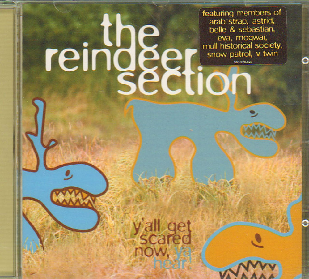 The Reindeer Section Y'All Get Scared Now, Ya Hear! UK CD album (CDLP) BSR14