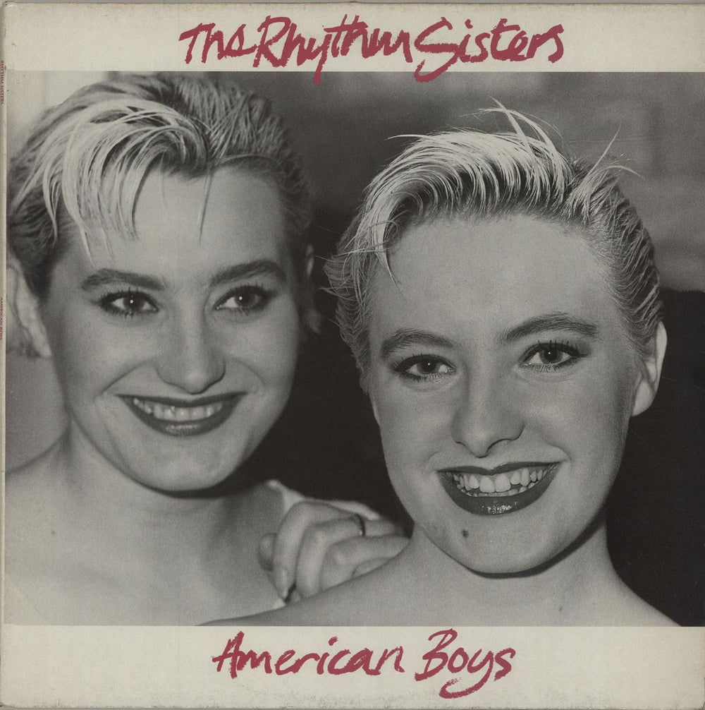 The Rhythm Sisters American Boys UK 12" vinyl single (12 inch record / Maxi-single) REDT92