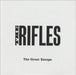 The Rifles The Great Escape UK Promo CD-R acetate PR017204