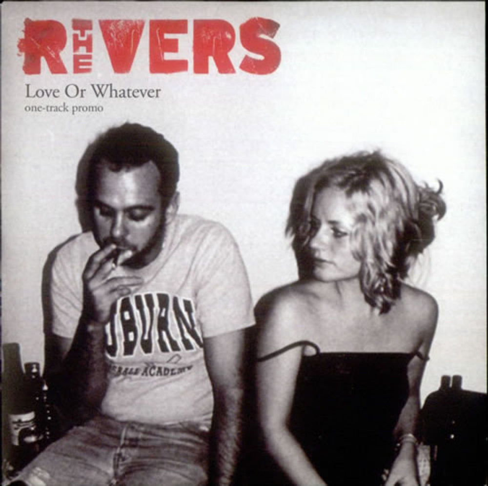 The Rivers Love Or Whatever UK Promo CD single (CD5 / 5") NOCARBONP22