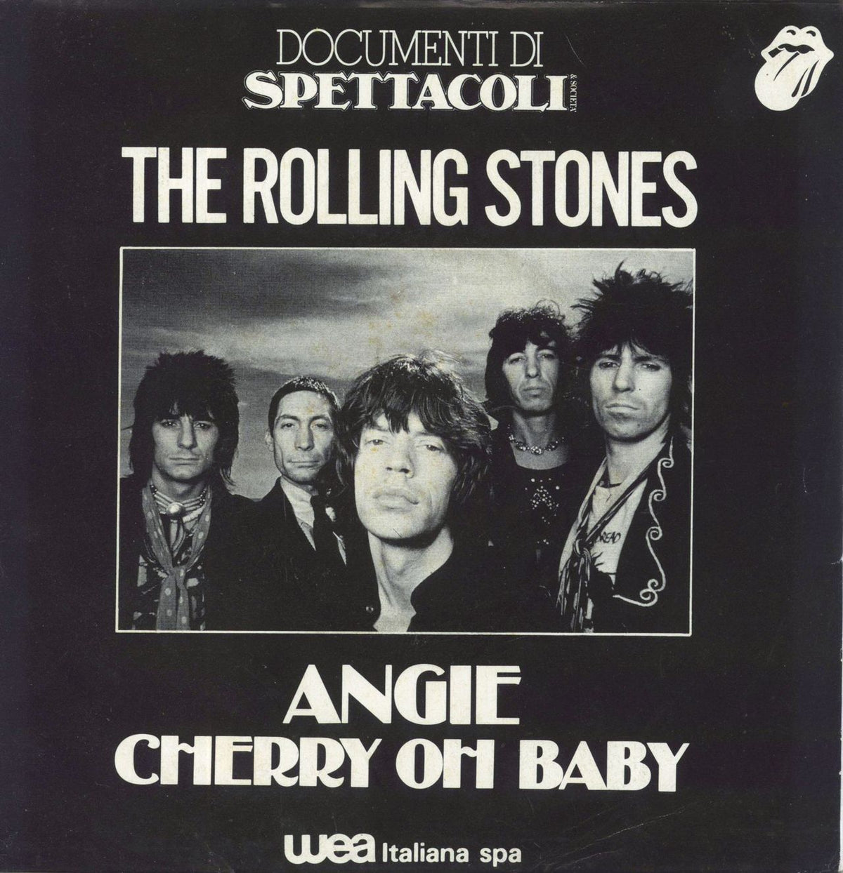 Rolling Stones Angie ローリング・ストーンズ スペイン盤 Rolling