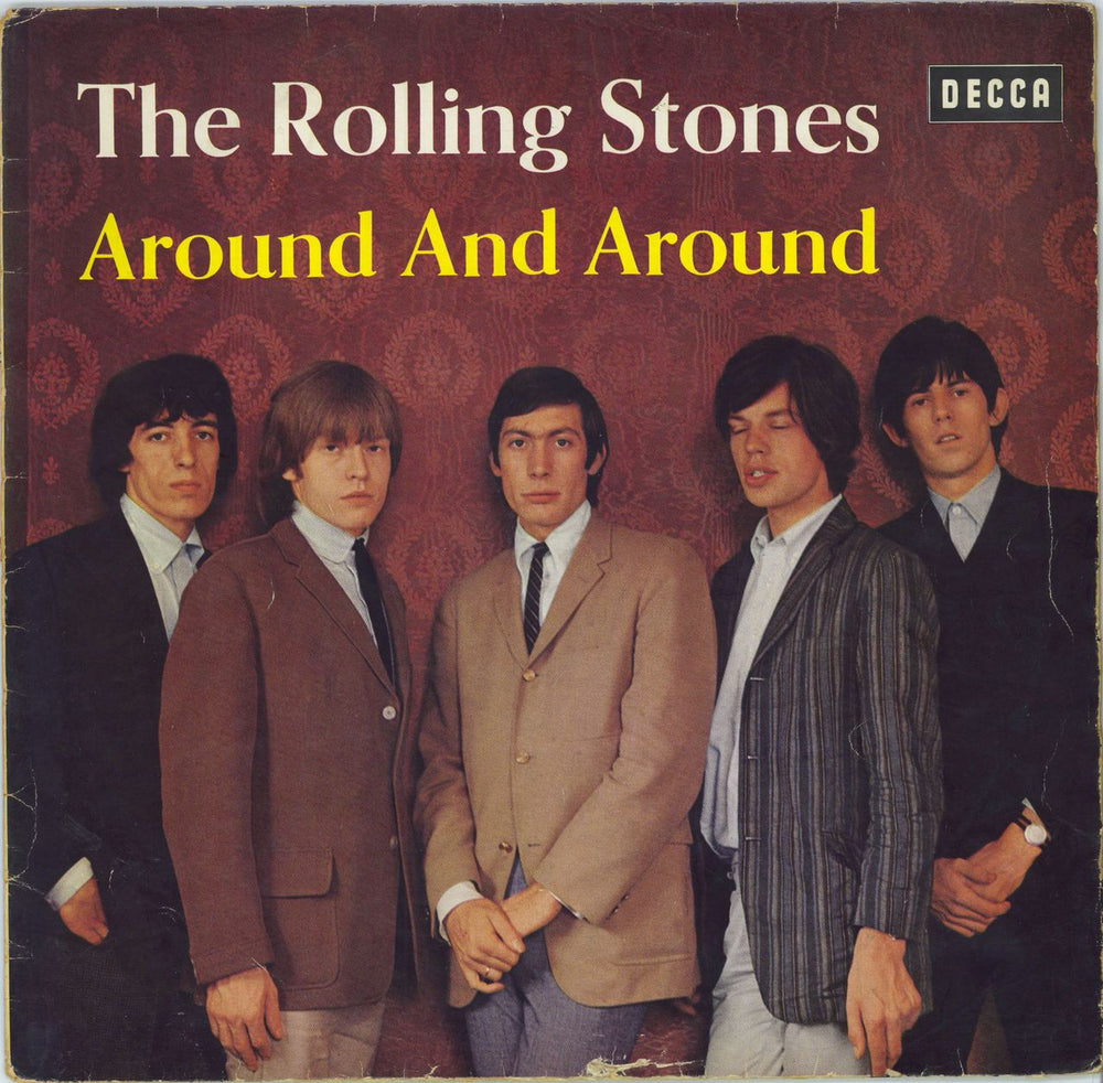 The Rolling Stones Around And Around - 1st - VG German vinyl LP album (LP record) BLK16315-P