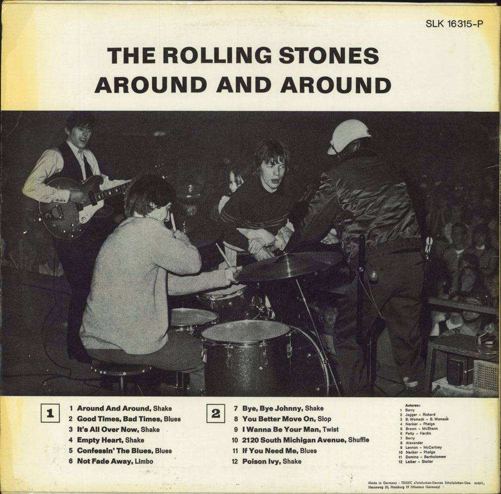 The Rolling Stones Around And Around - VG German vinyl LP album (LP record)