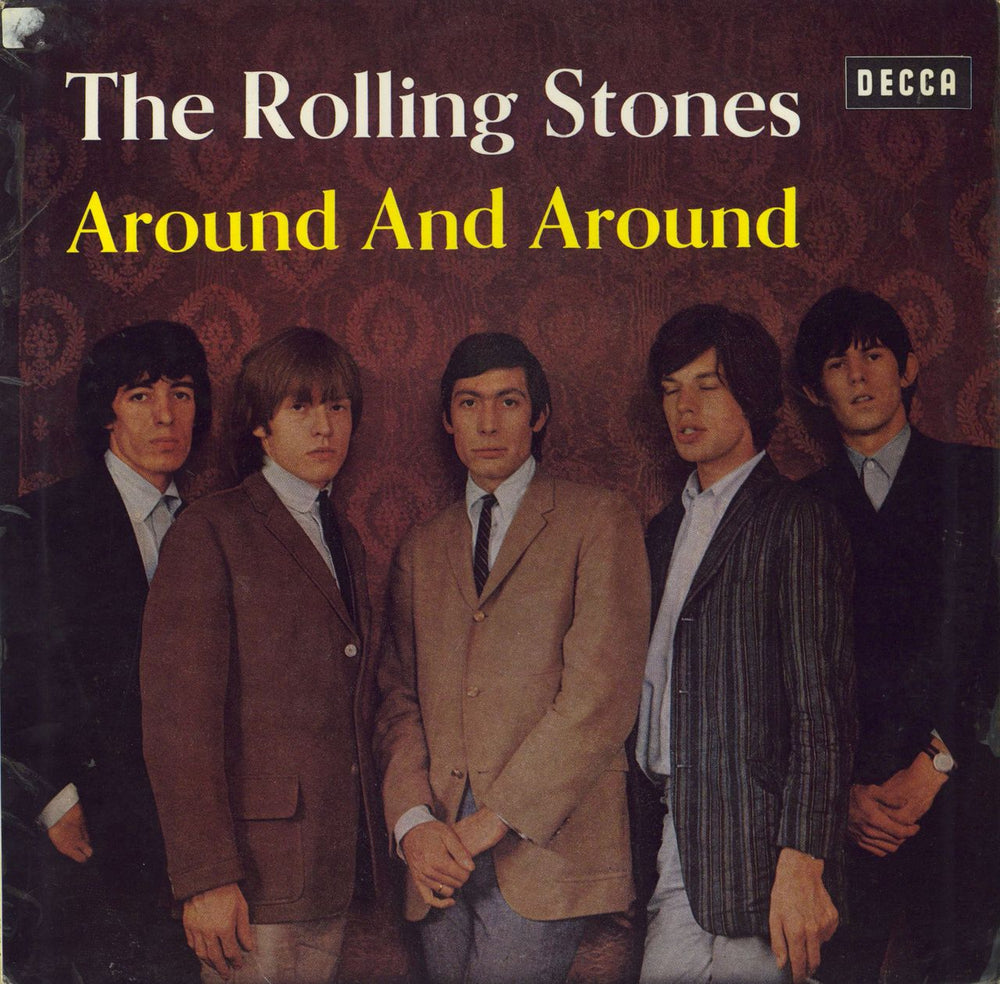 The Rolling Stones Around And Around - VG German vinyl LP album (LP record) SLK16315-P