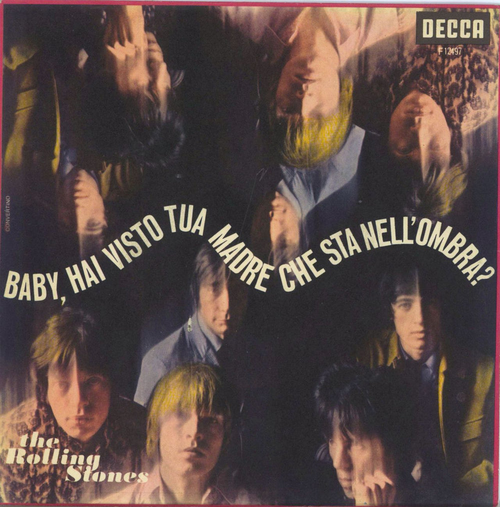 The Rolling Stones Baby, Hai Visto Tua Madre Che Sta Nell'ombra? Italian 7" vinyl single (7 inch record / 45) F12497