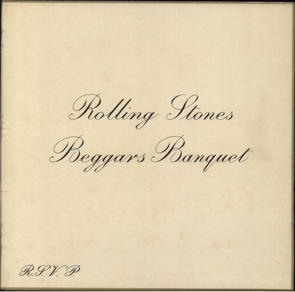 The Rolling Stones Beggars Banquet - 1st [a] - VG UK vinyl LP album (LP record) SKL4955