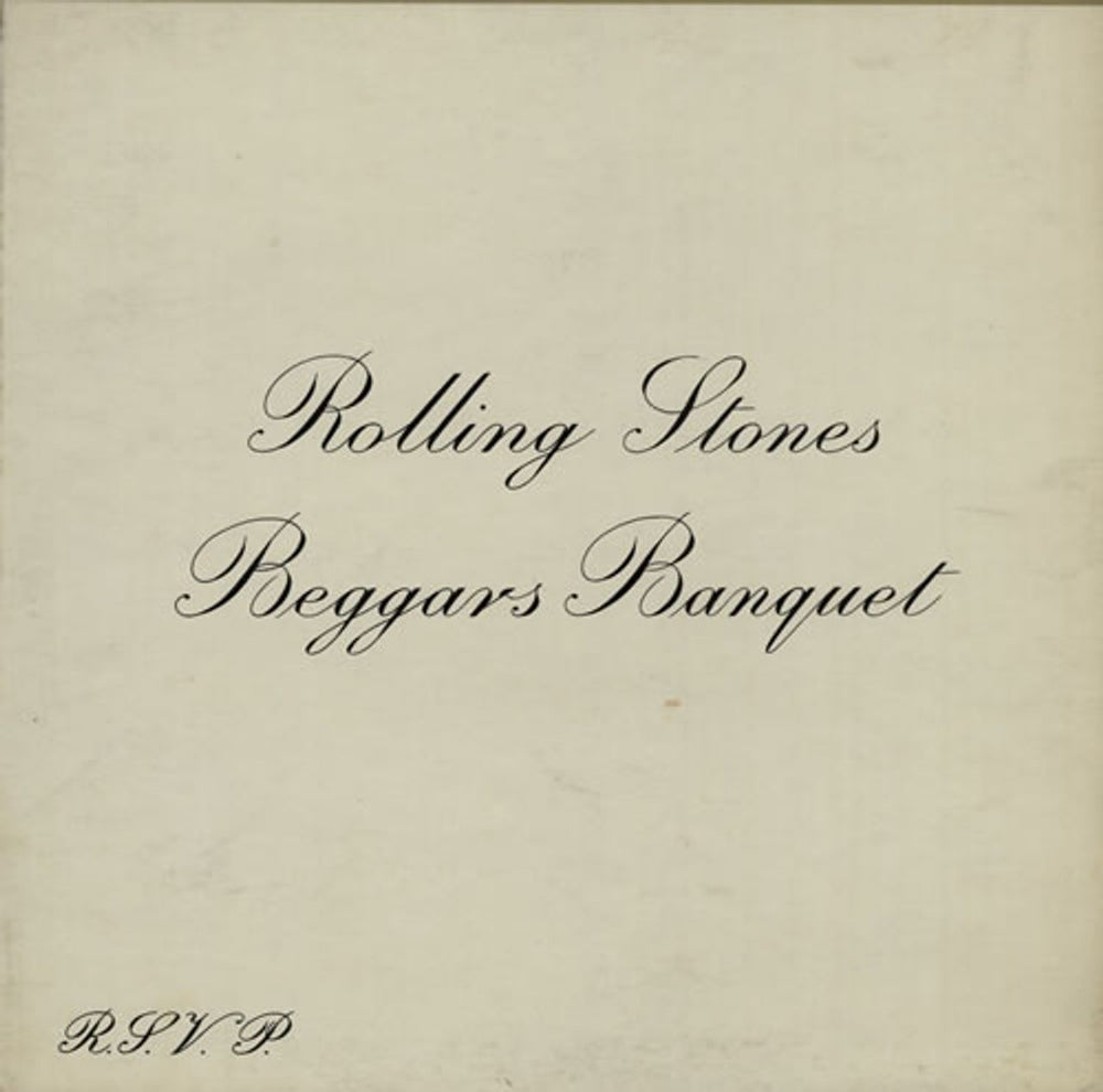 The Rolling Stones Beggars Banquet - 1st - VG UK vinyl LP album (LP record) LK4955