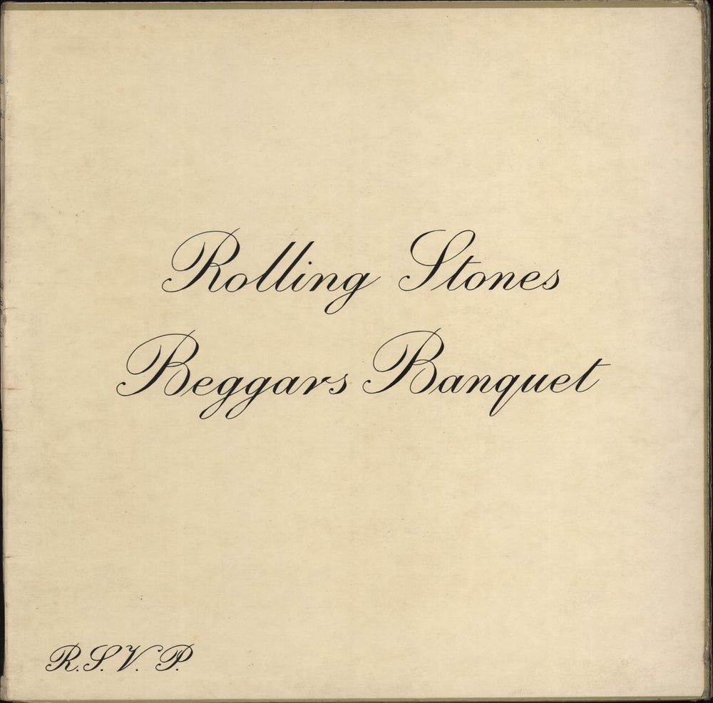 The Rolling Stones Beggars Banquet - 2nd [b] - VG+ UK vinyl LP album (LP record) LK4955