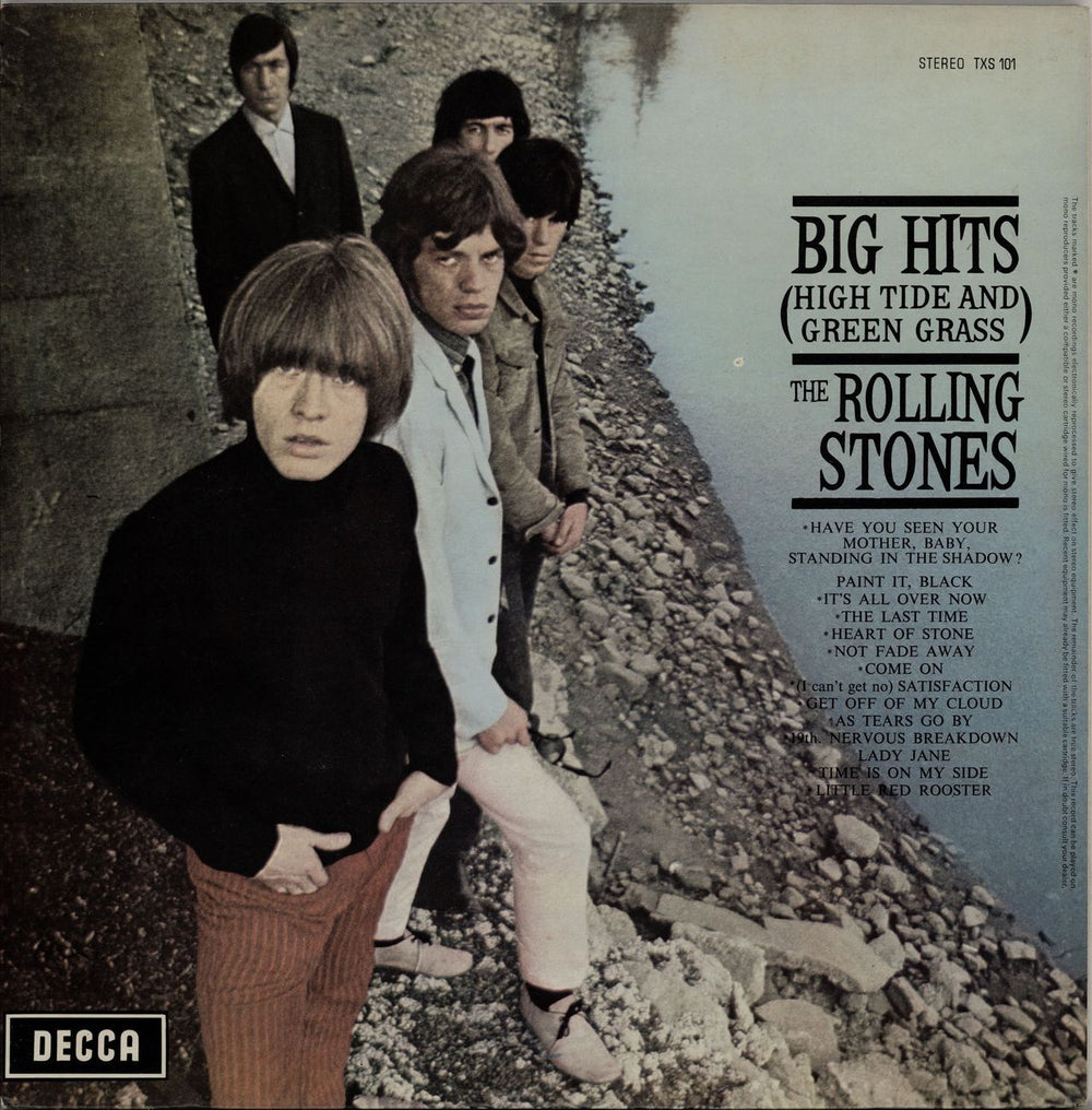 The Rolling Stones Big Hits (High Tide And Green Grass) - 4th UK vinyl LP album (LP record)