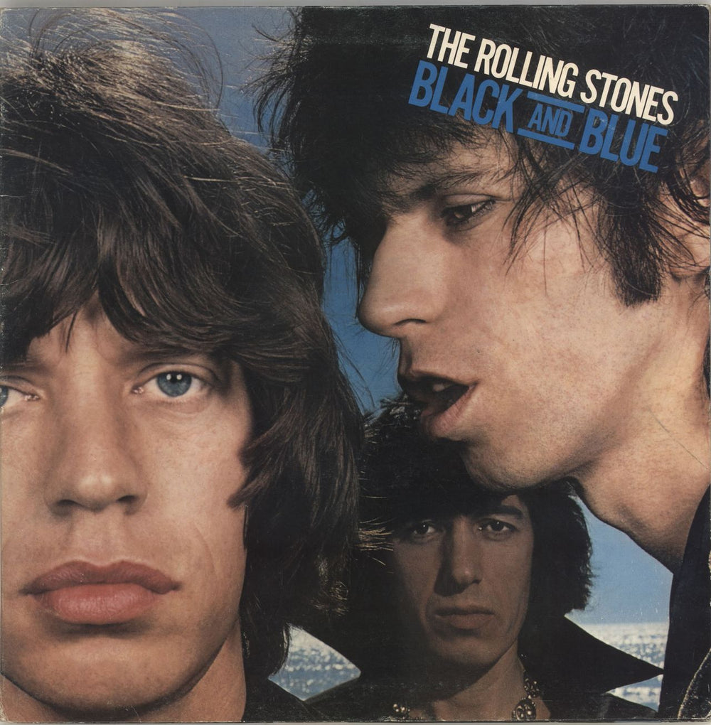 The Rolling Stones Black And Blue - 2nd UK vinyl LP album (LP record) COC59106