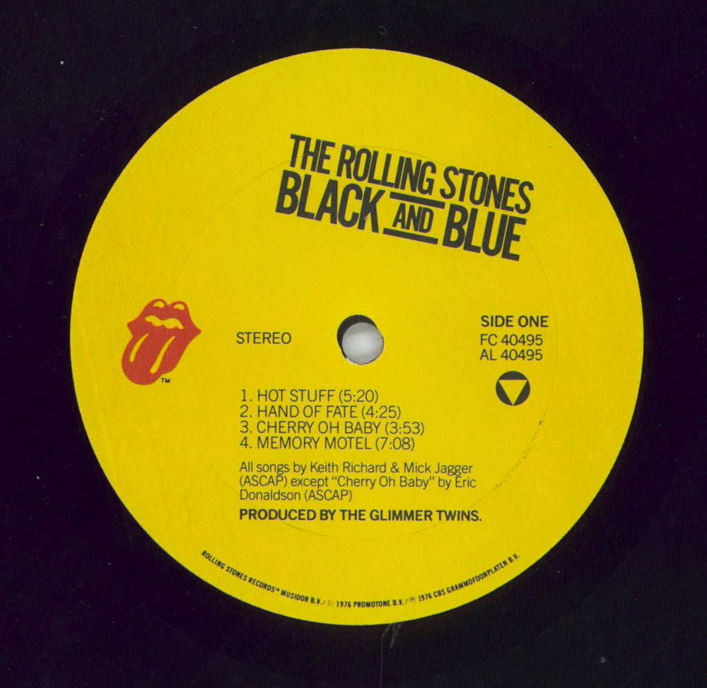 The Rolling Stones Black And Blue US vinyl LP album (LP record) 074644049510