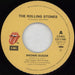 The Rolling Stones Brown Sugar Japanese 7" vinyl single (7 inch record / 45) ROL07BR493817