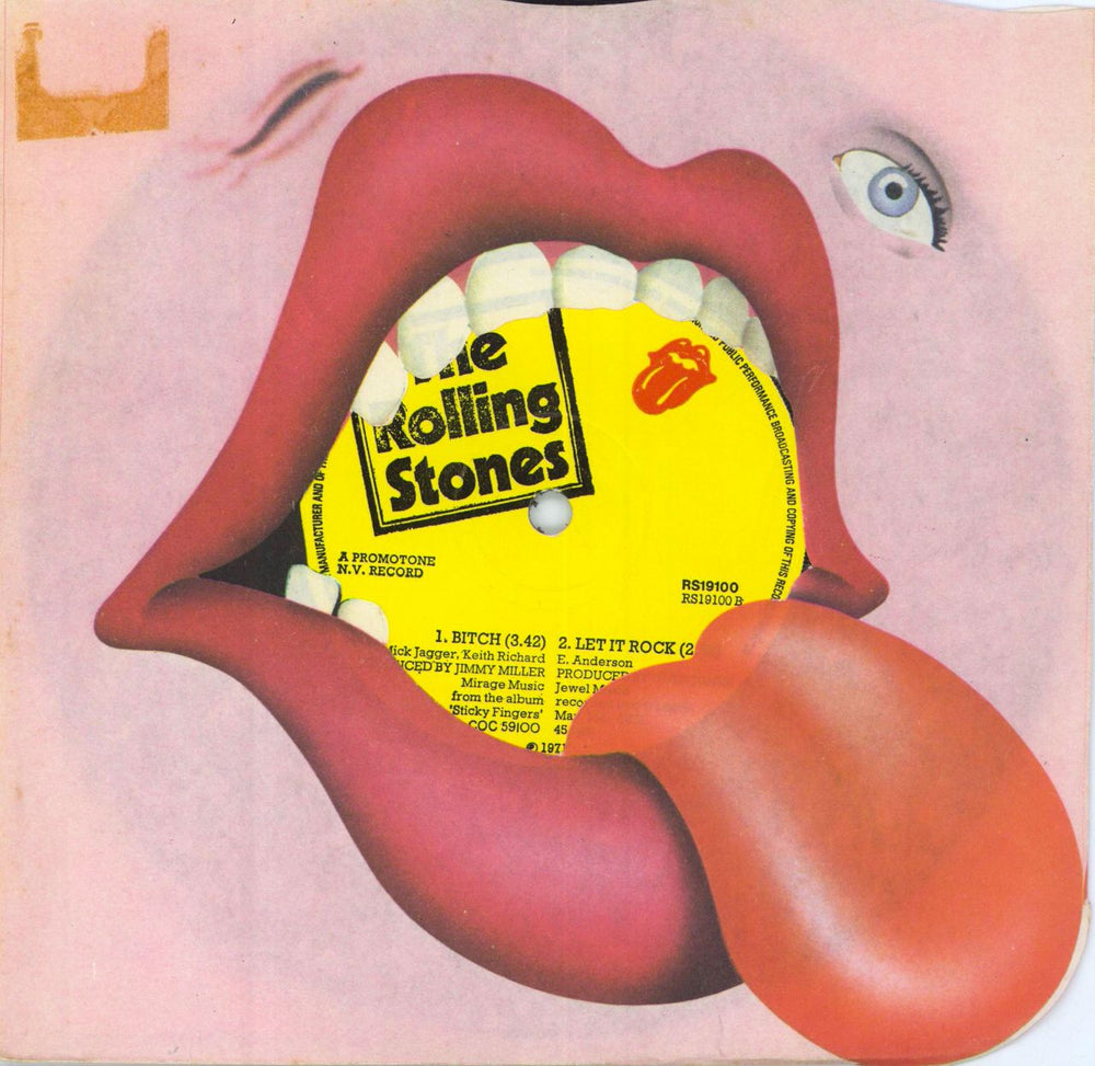 The Rolling Stones Brown Sugar - Solid - wol UK 7" vinyl single (7 inch record / 45)