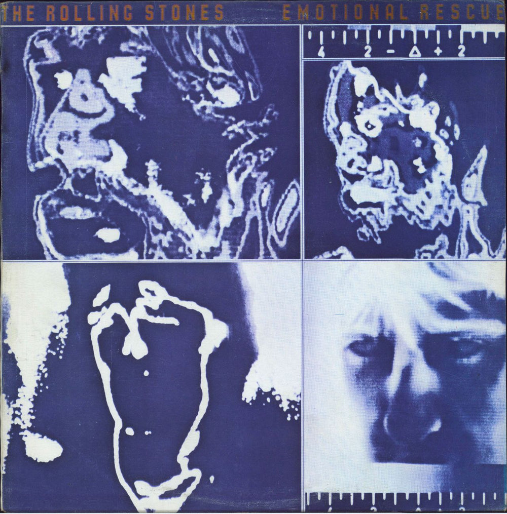 The Rolling Stones Emotional Rescue Colombian vinyl LP album (LP record) 11782