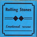 The Rolling Stones Emotional Rescue + Blue p/s Belgian 7" vinyl single (7 inch record / 45) RS20001