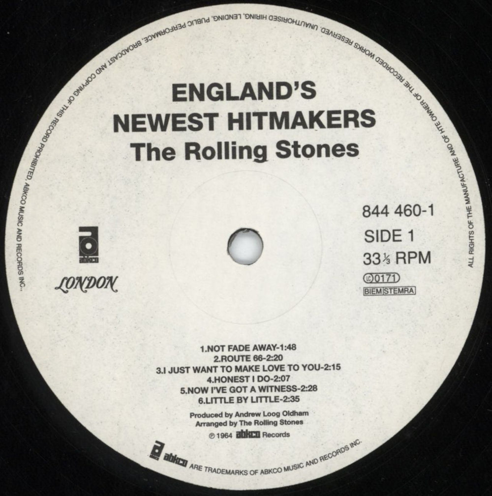 The Rolling Stones England's Newest Hit Makers - Open Shrink UK vinyl LP album (LP record) ROLLPEN816207