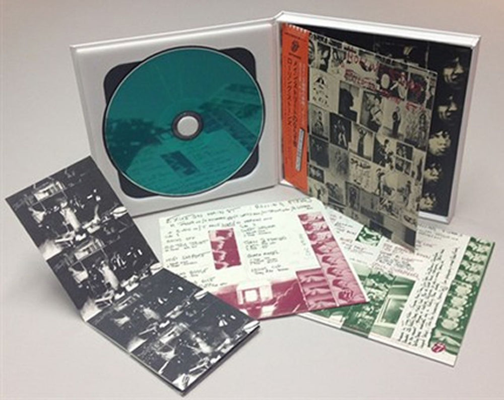 The Rolling Stones Exile On Main St. - Platinum SHM Japanese CD Album Box Set ROLDXEX593008