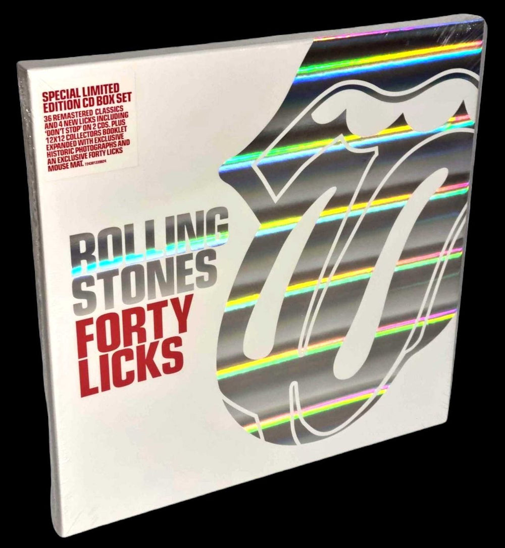 The Rolling Stones Forty Licks - Sealed UK CD Album Box Set CDVDXX2964