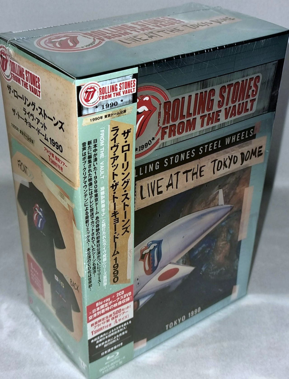 The Rolling Stones From The Vault - Live in Japan - Tokyo Dome 1990.2.24 Japanese CD Album Box Set GQXS-90052~6