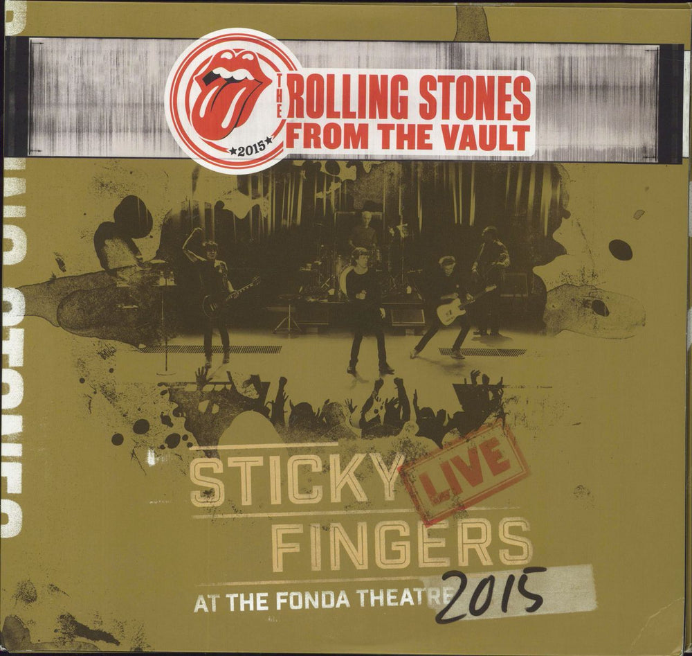 The Rolling Stones From The Vault - Sticky Fingers Live At The Fonda Theatre 2015 UK 3-LP vinyl record set (Triple LP Album) ERDVLP105