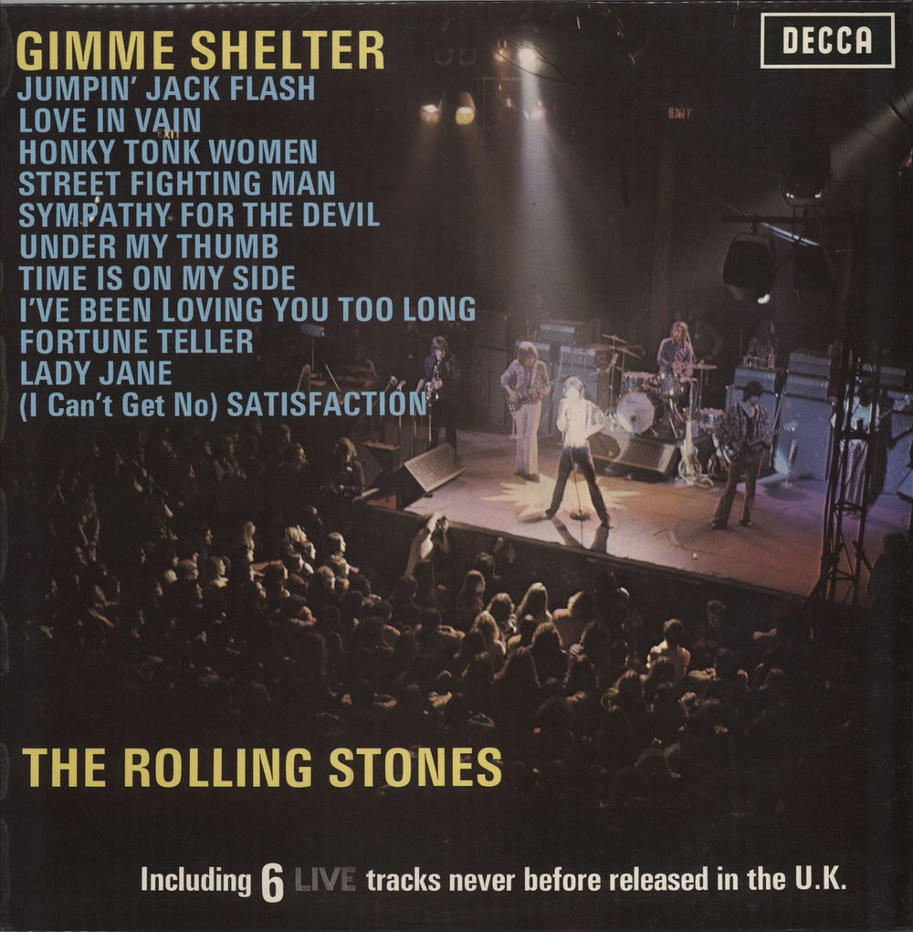 The Rolling Stones Gimme Shelter - 1st UK vinyl LP album (LP record) SKL5101