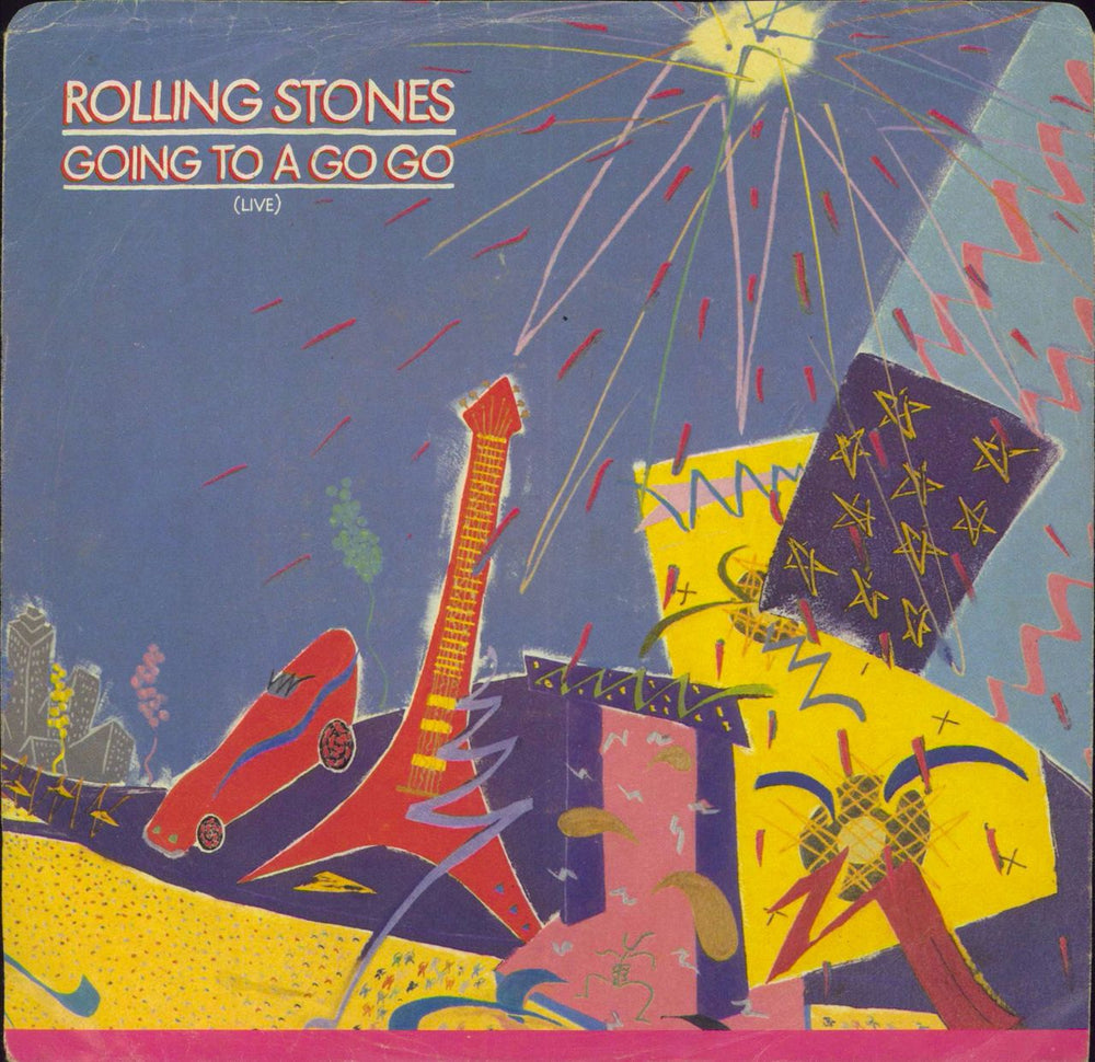 The Rolling Stones Going To A Go-Go + Picture Sleeve Canadian 7" vinyl single (7 inch record / 45) KRS21301