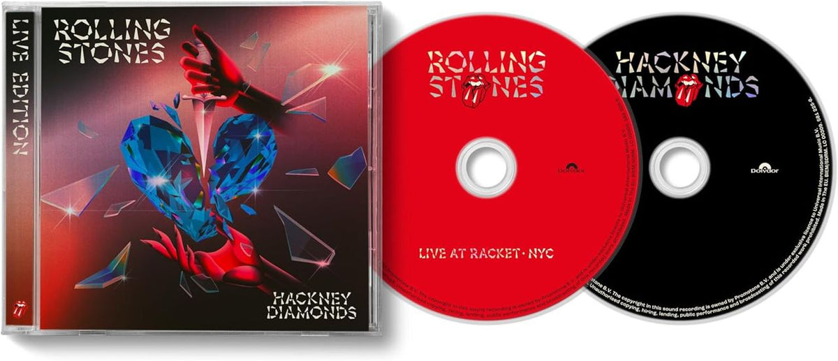 The Rolling Stones Hackney Diamonds Live Edition Racket NYC October 2023 -  Sealed UK 2-CD album set