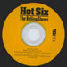 The Rolling Stones Hot Six Sampler Japanese Promo CD single (CD5 / 5") ROLC5HO637995